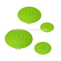 Set of 4 Silicone Suction Lid Food Saver Reusable Cover/Silicone Suction Cover/ Silicone Pot Cover Lid